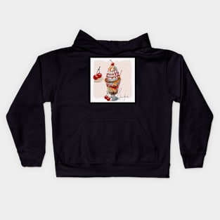 Sundays and Sundaes Kids Hoodie